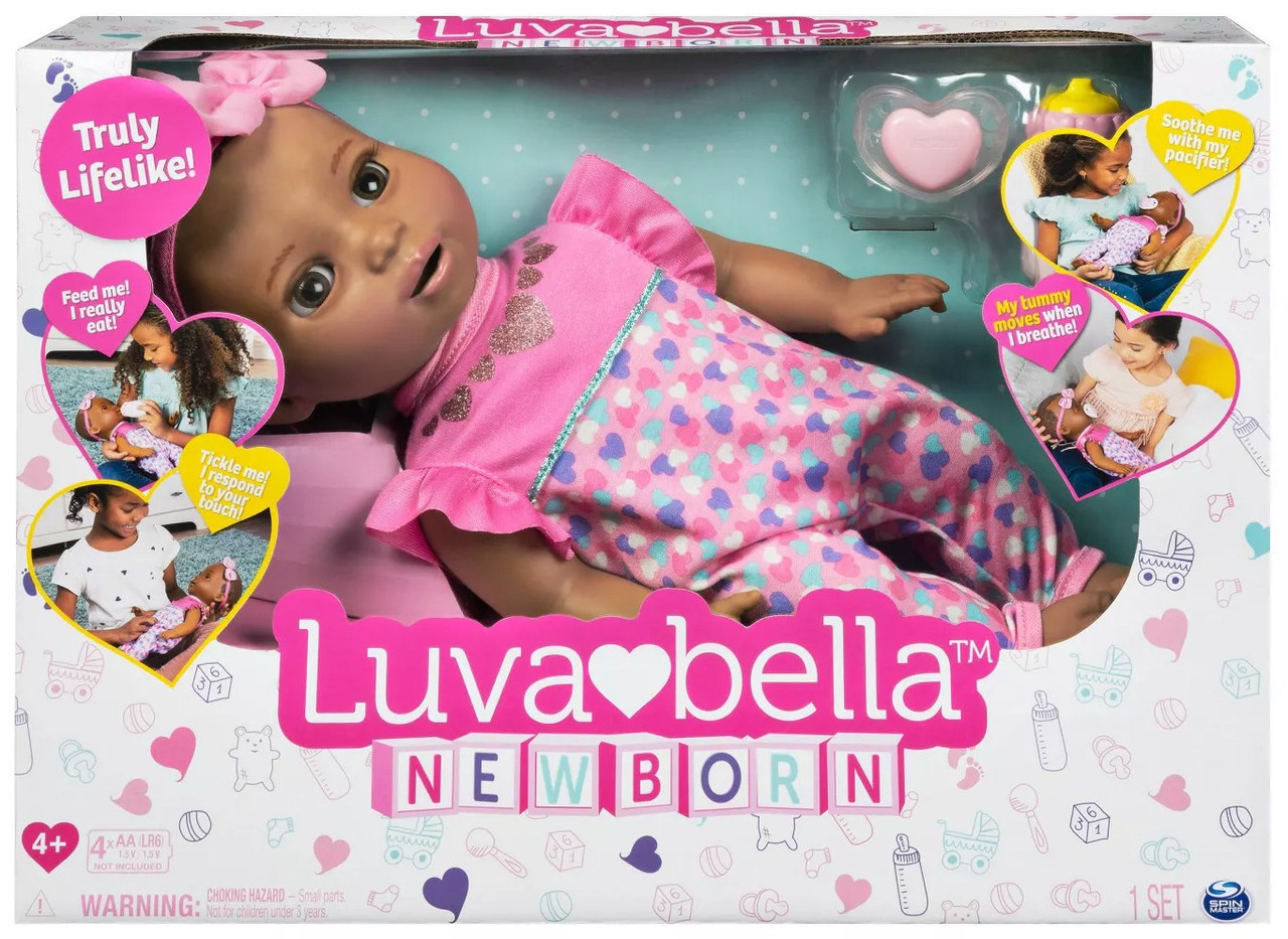 luvabella doll brown hair