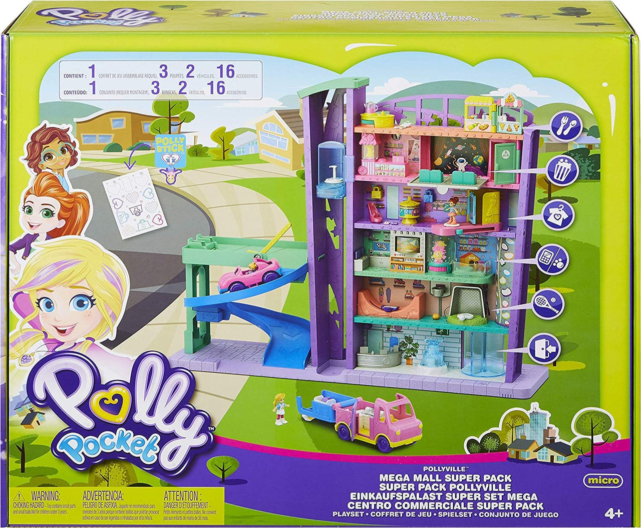 polly pocket mall game