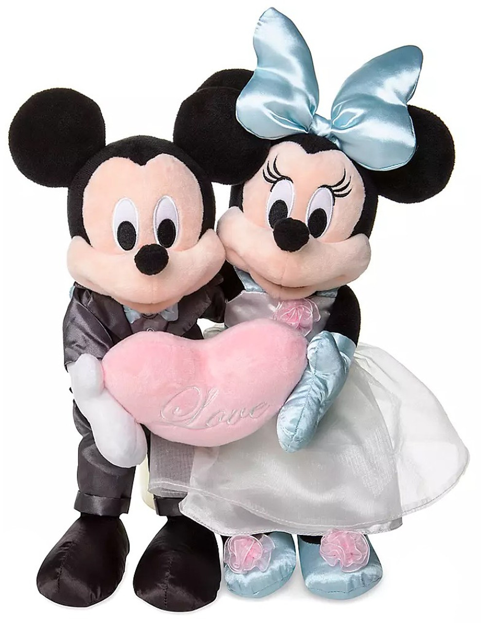 Disney Mickey Mouse Mickey Minnie Mouse Wedding 12 Plush Set Toywiz