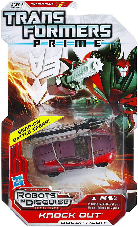 transformers prime knockout toy
