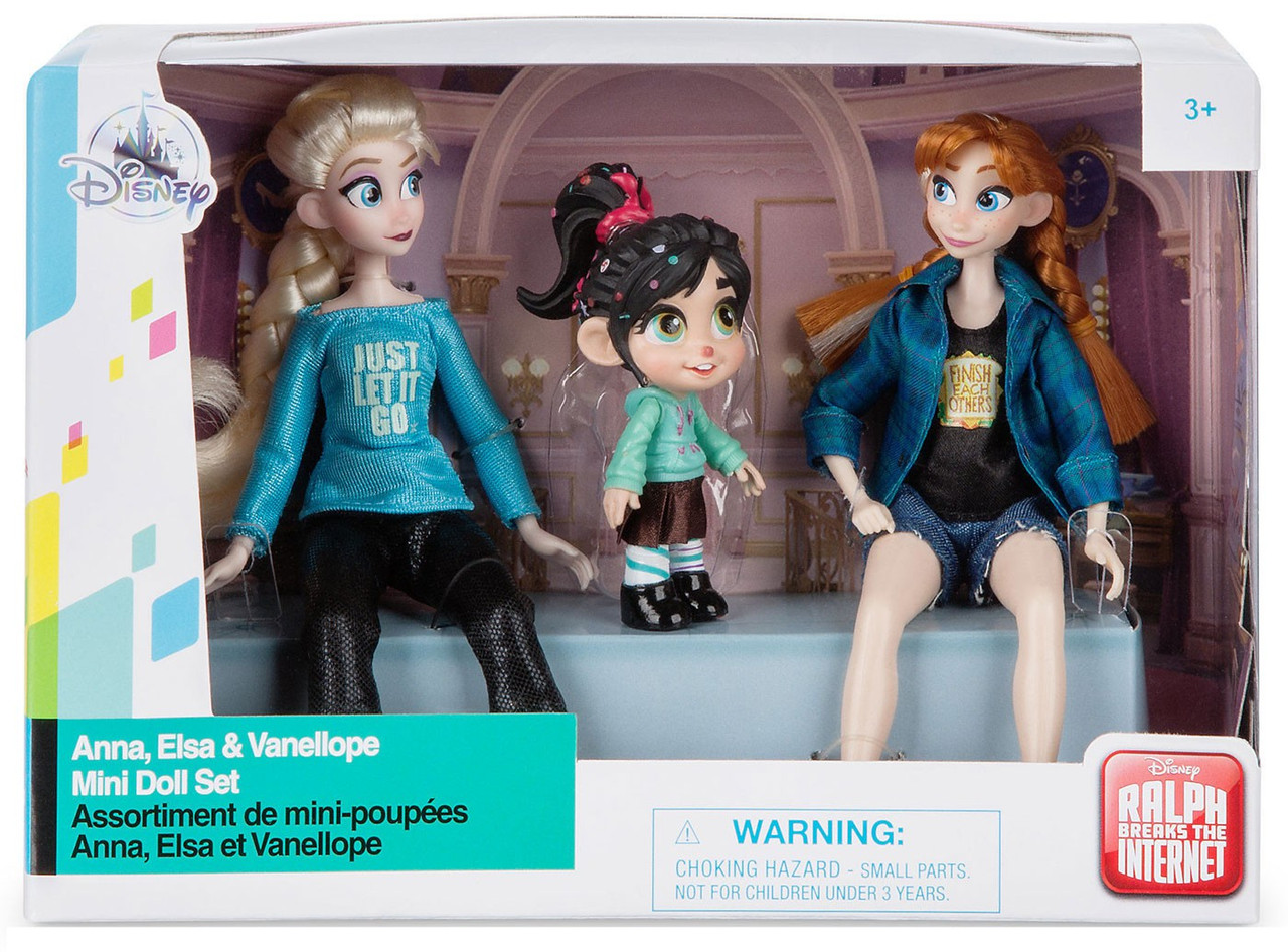 ralph breaks the internet anna and elsa dolls