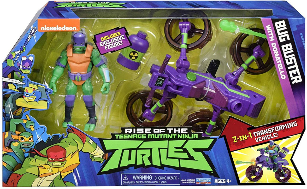 rise of the teenage mutant ninja turtles donatello action figure