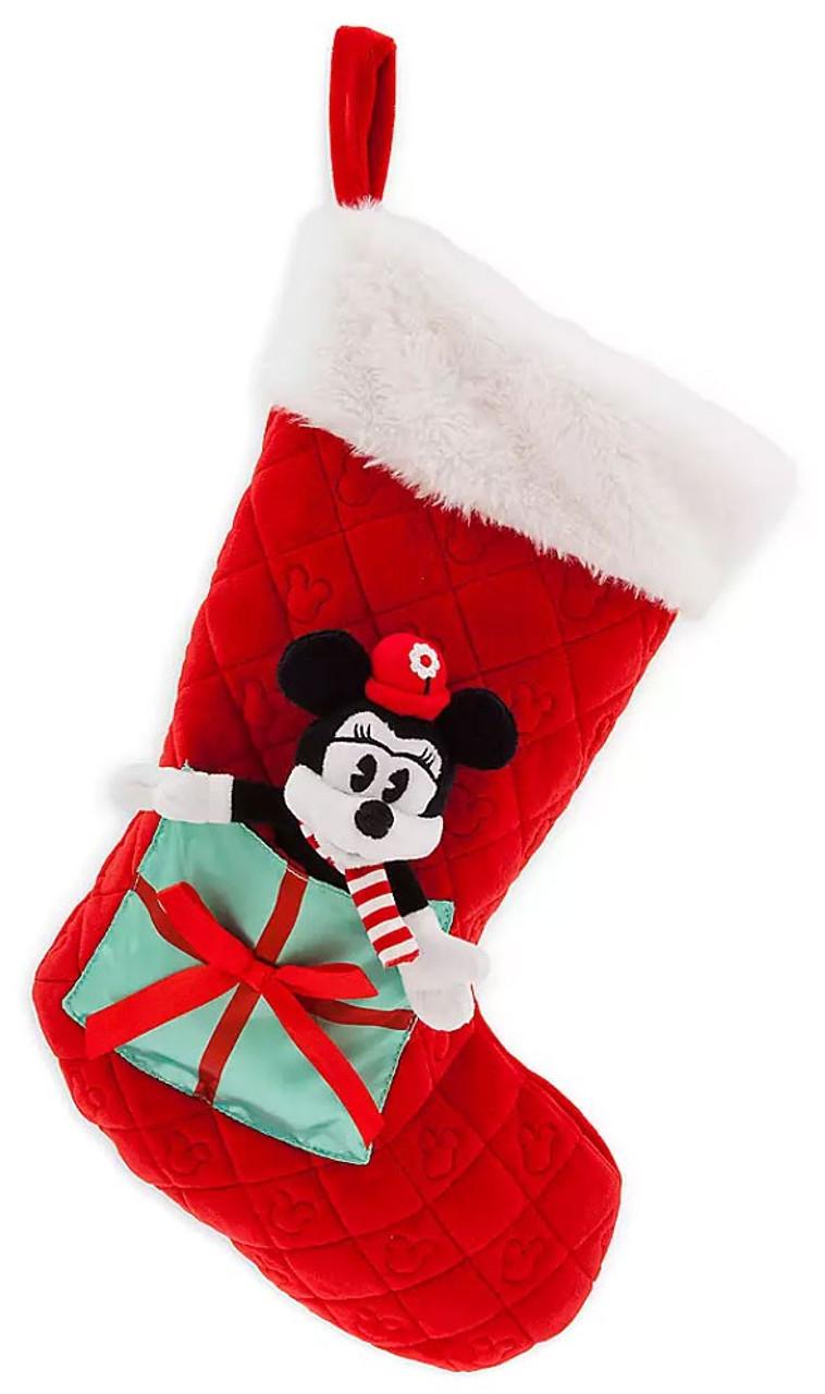 minnie mouse holiday plush