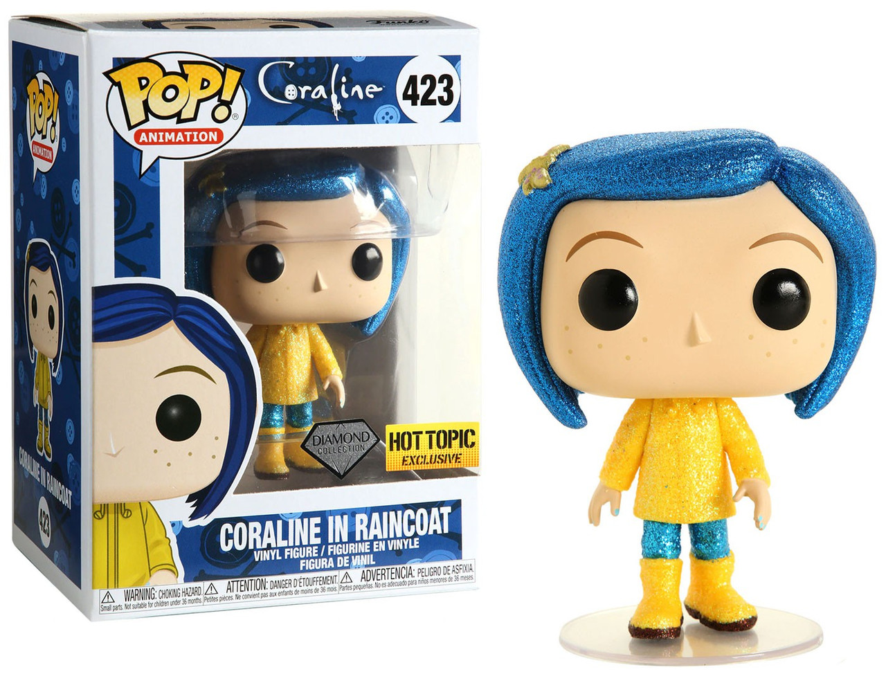 coraline with cat funko pop