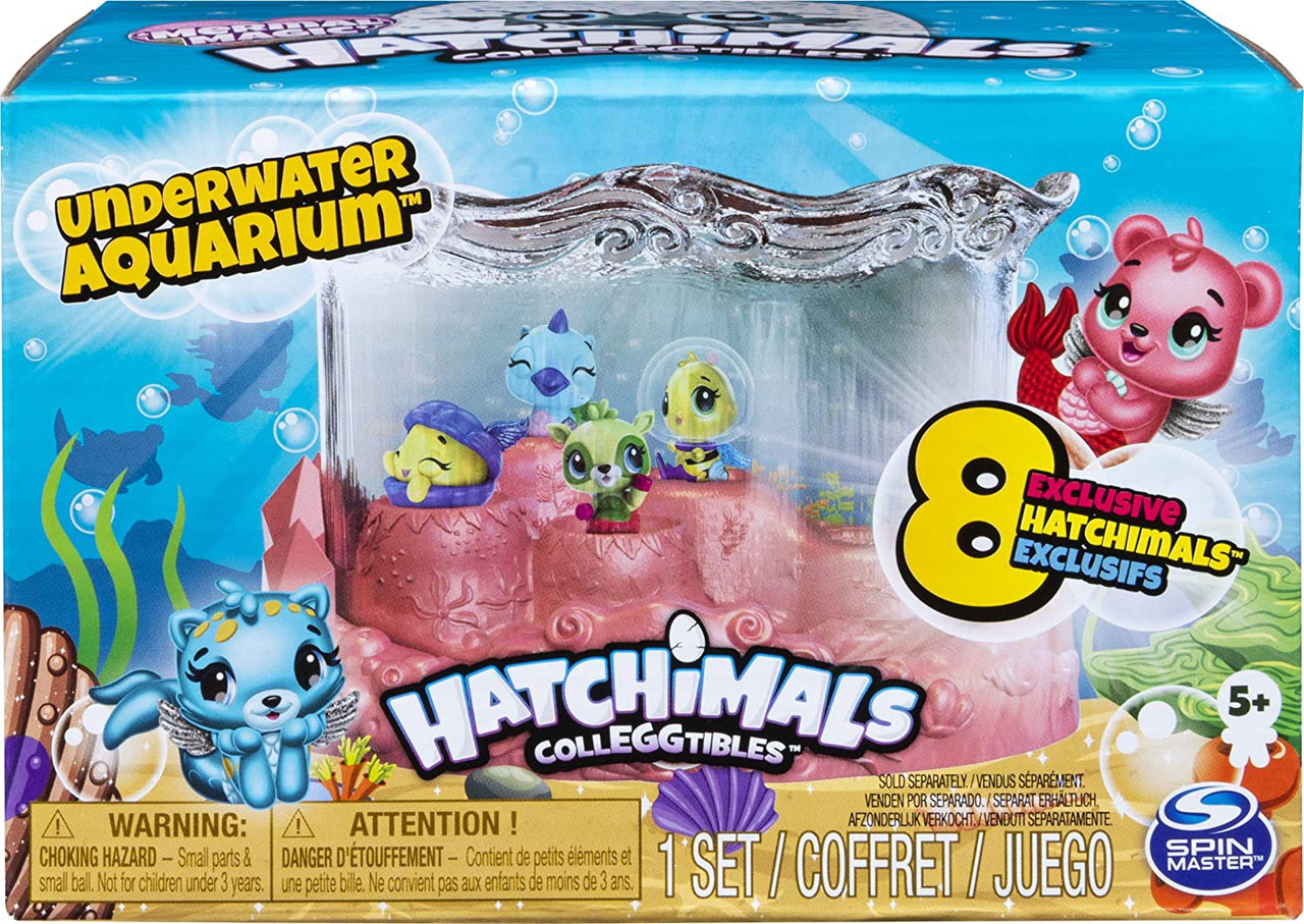 Hatchimals CollEGGtibles Season 5 Mermal Magic Underwater Aquarium  Exclusive Playset