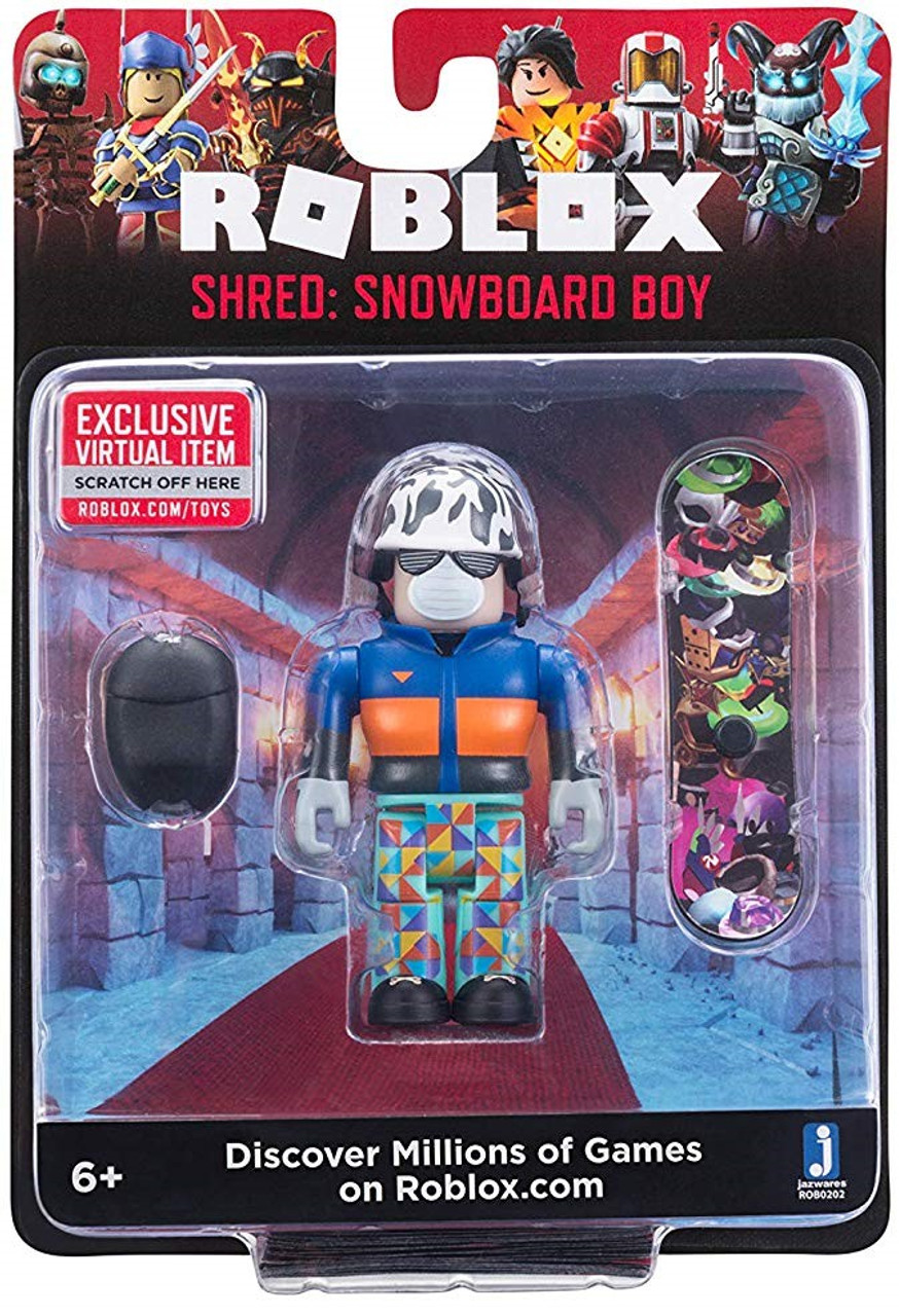 Roblox Shred Snowboard Boy 3 Action Figure Jazwares Toywiz - roblox boy quest