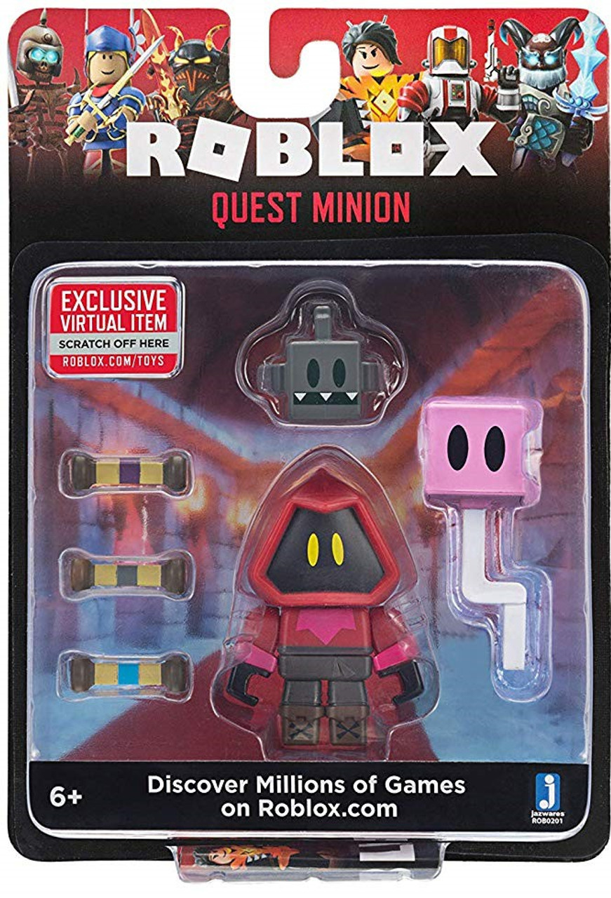 Roblox Quest Minion 3 Action Figure Jazwares Toywiz - roblox toys phantom forces roblox dungeon quest game