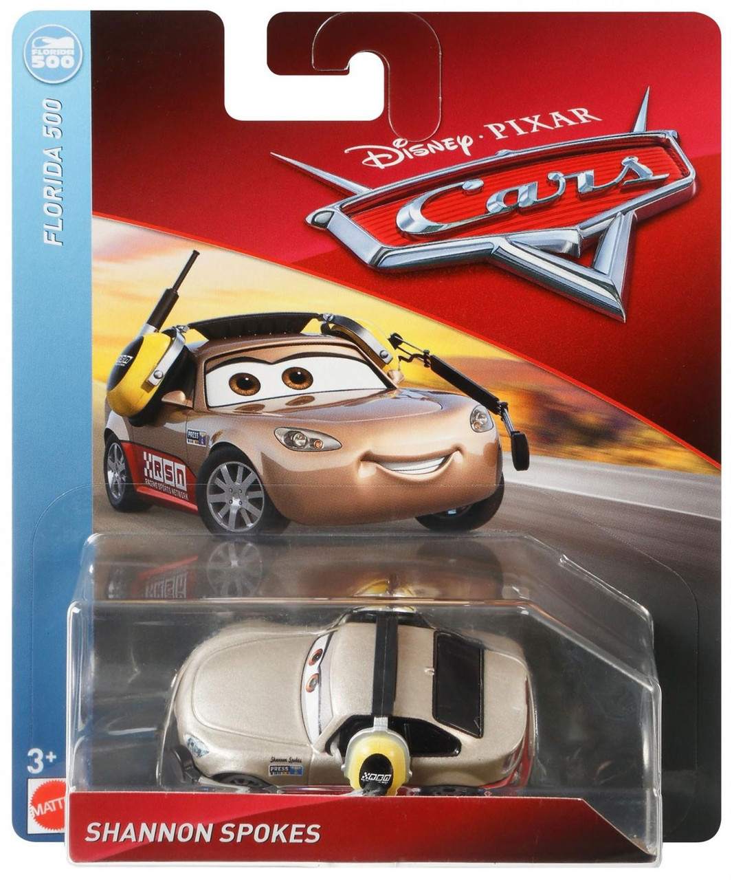 2019 New Release Scavenger Hunt Disney Pixar Cars Metallic Shannon Spokes.