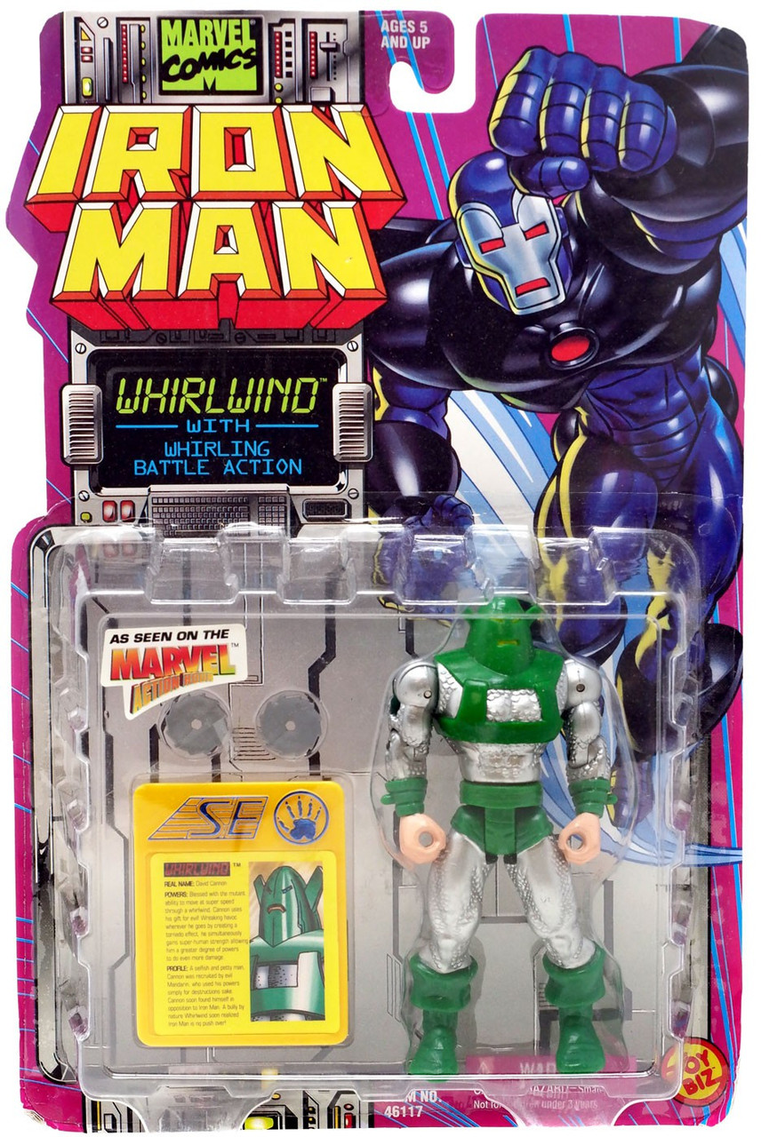 Marvel Iron Man Whirlwind Action Figure Toy Biz Toywiz