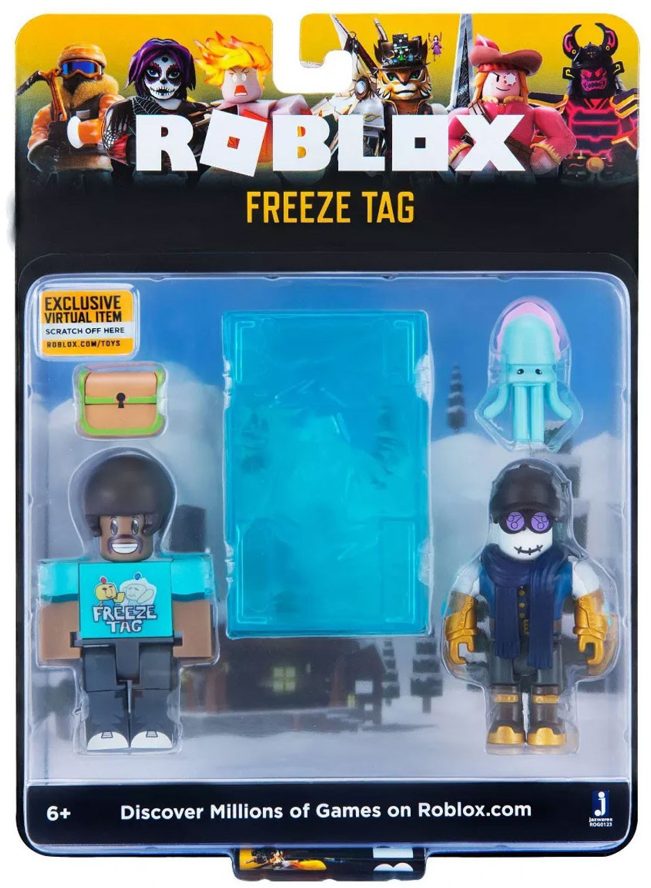 Roblox Celebrity Collection Freeze Tag 3 Action Figure Game Pack - amazon com roblox mythical unicorn figure pack toys games