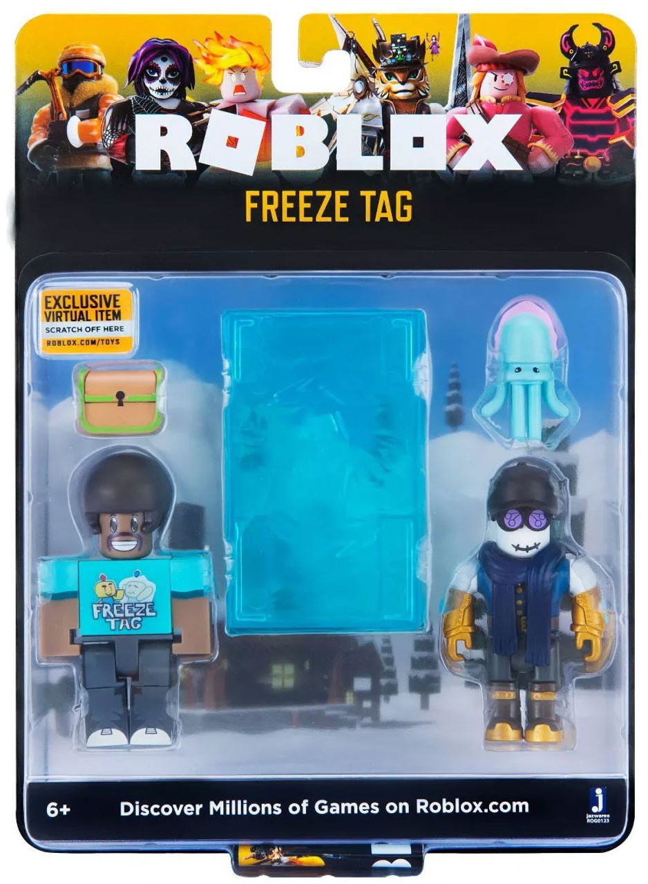 Roblox Celebrity Collection Freeze Tag 3 Action Figure Game Pack Jazwares Toywiz - roblox studio randomly freezes