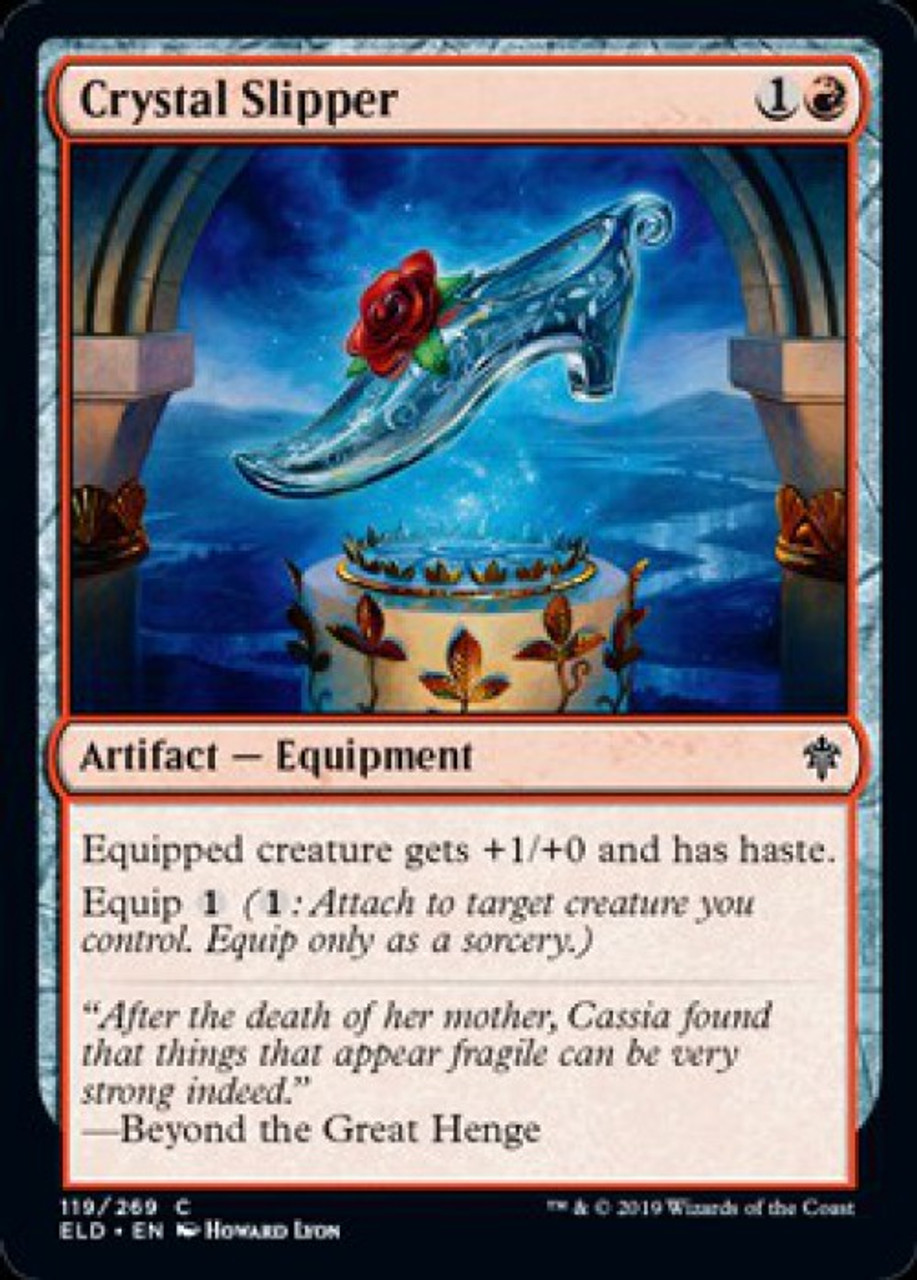 Magic The Gathering Throne Of Eldraine Single Card Common Crystal Slipper 119 Toywiz - 119 best roblox toys images in 2019