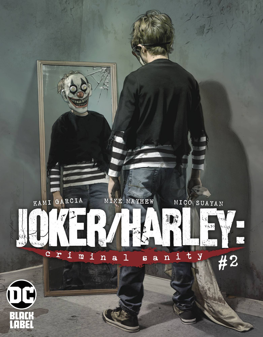 Dc Black Label Joker Harley Criminal Sanity Comic Book 2 Of 9 Mike Mayhew Variant Cover Dc Comics Toywiz - joker harley roblox