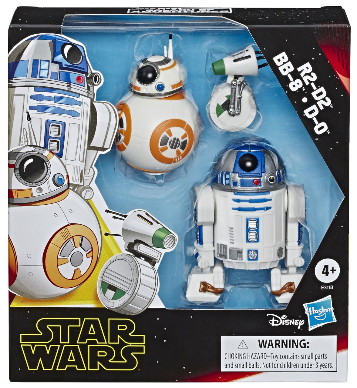 Star Wars The Rise Of Skywalker Galaxy Of Adventures R2 D2 8 D O 5 Action Figure 3 Pack Hasbro Toys Toywiz