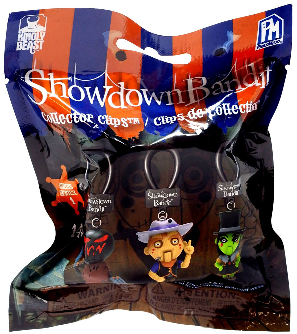 Showdown Bandit Series 1 Collector Clips Mystery Pack Phatmojo Toywiz