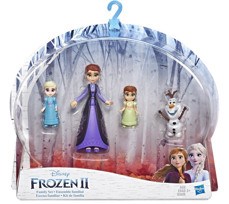 Disney Frozen 2 Family Set With Elsa Anna Queen Iduna Olaf Small Dolls 4 Pack Hasbro Toys Toywiz