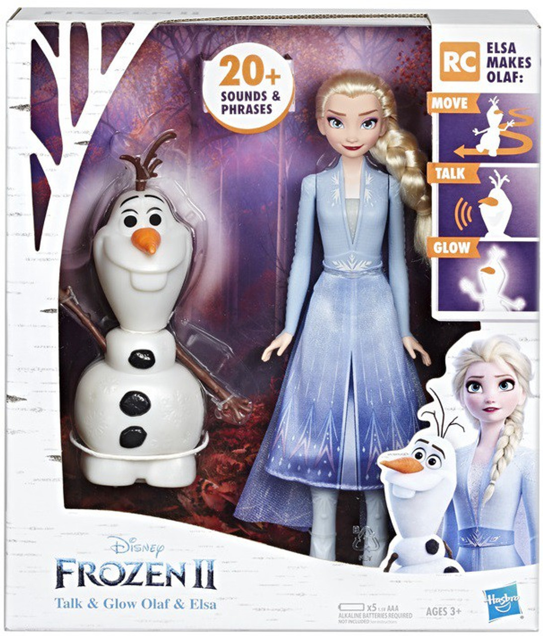 frozen talking doll