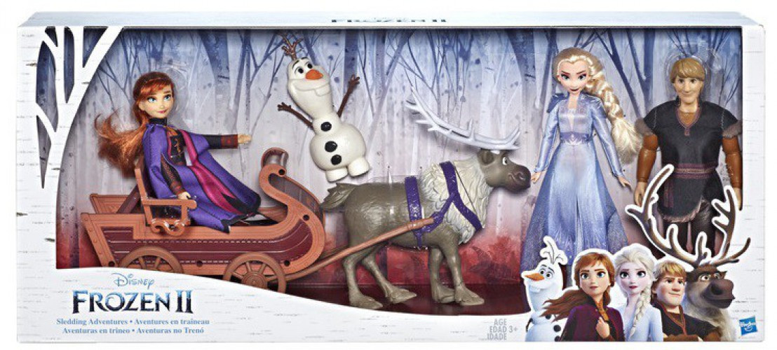 Disney Frozen 2 Sledding Adventures Doll Pack 11 Fashion Doll 5