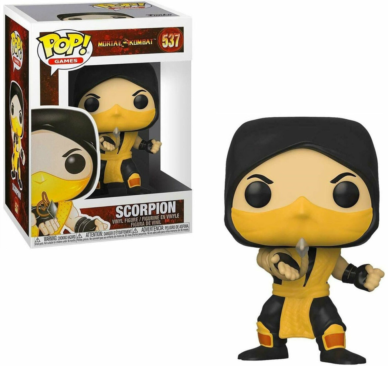 Funko Mortal Kombat Pop Games Scorpion Vinyl Figure 537 Toywiz - mortal kombat scorpion roblox