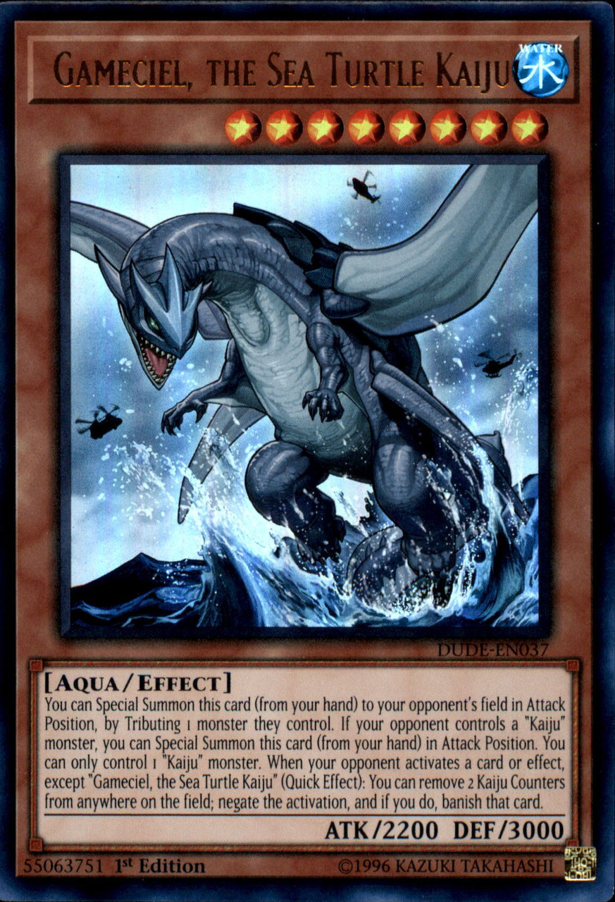 Gameciel, The Sea Turtle Kaiju Ultra Yugioh | Meses Sin Interés