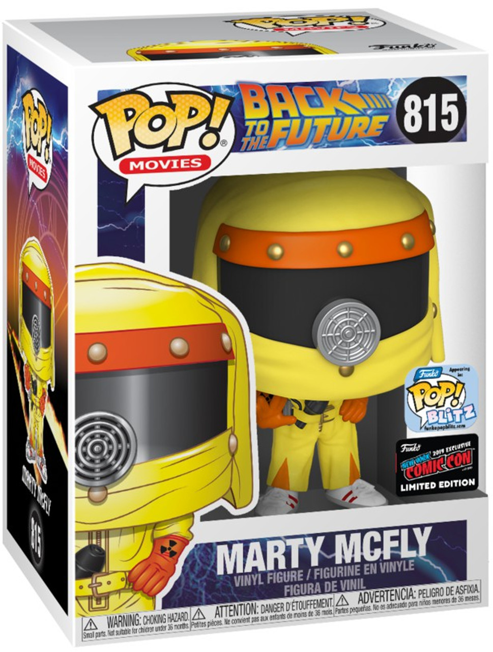 funko pop marty mcfly delorean