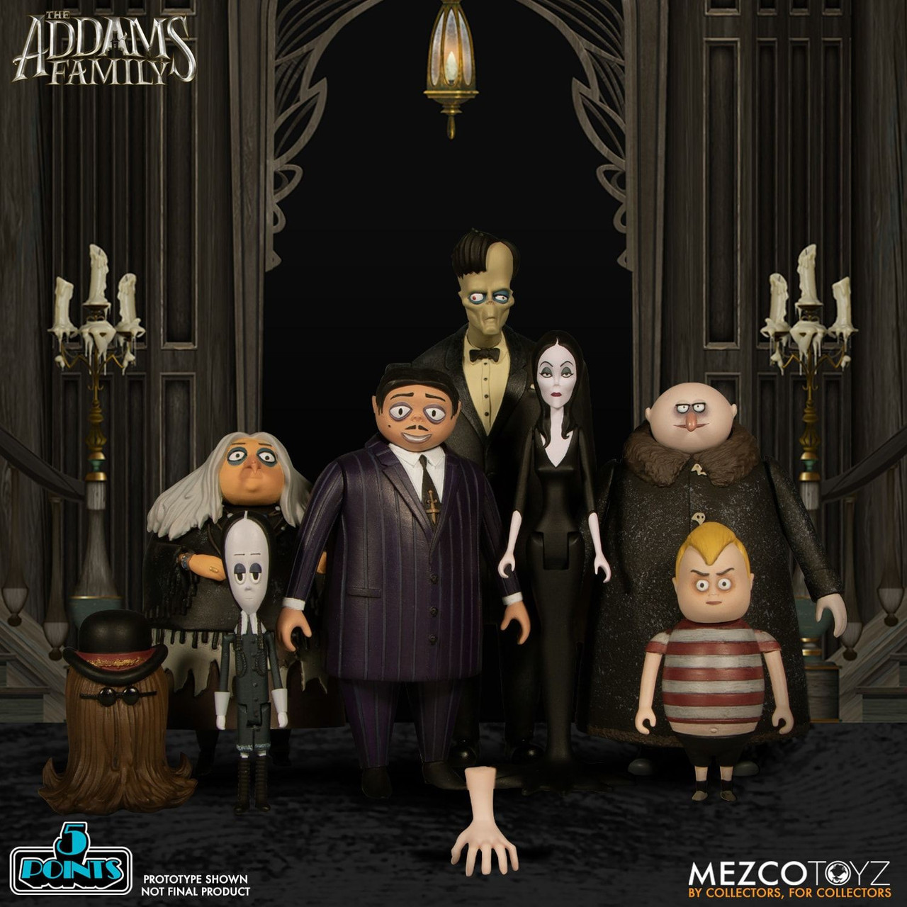 addams family action figures