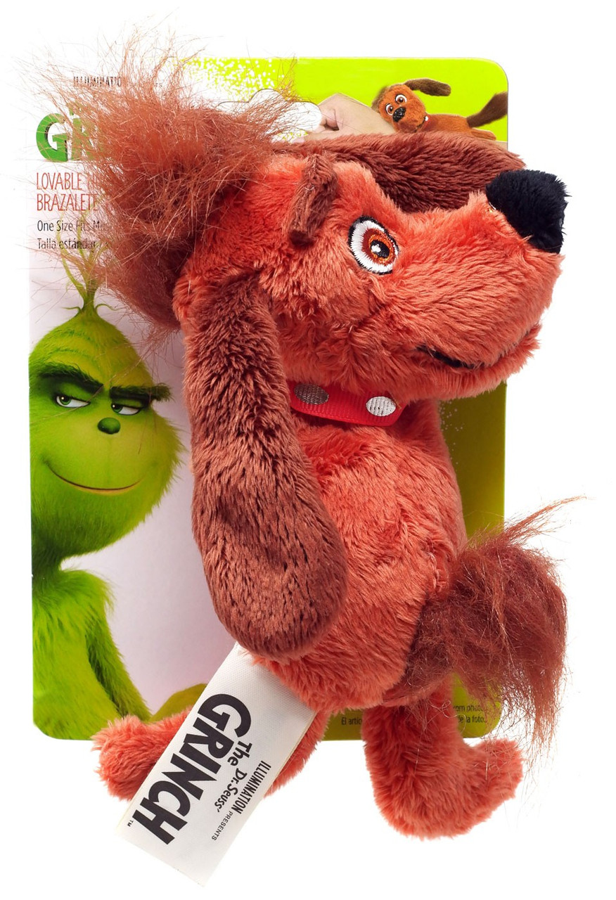 plush grinch and max