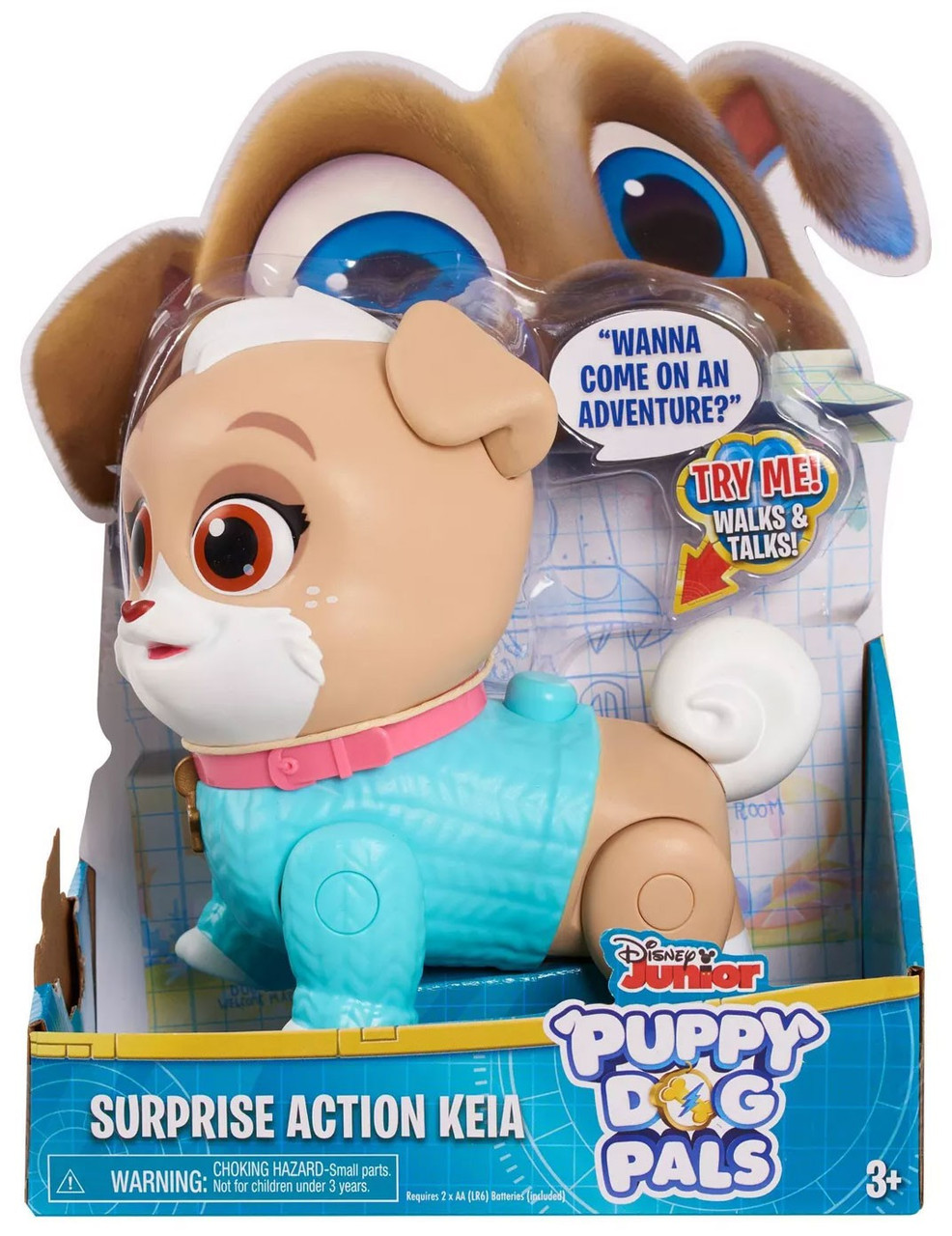 puppy dog pals keia plush