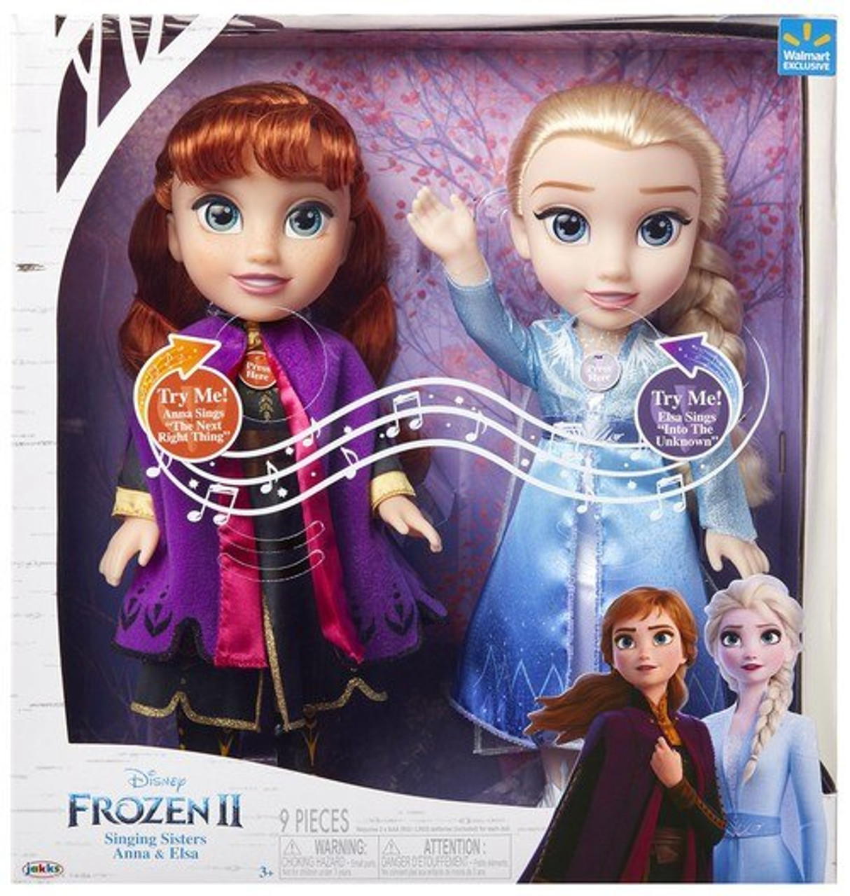 frozen singing anna doll