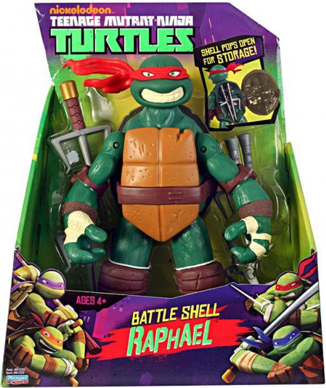 tmnt battle shell figures