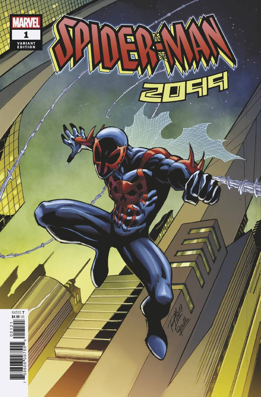 Marvel Comics Spider Man 2099 Comic Book 1 Ron Lim Variant Cover Toywiz - roblox guest 666 millenia style