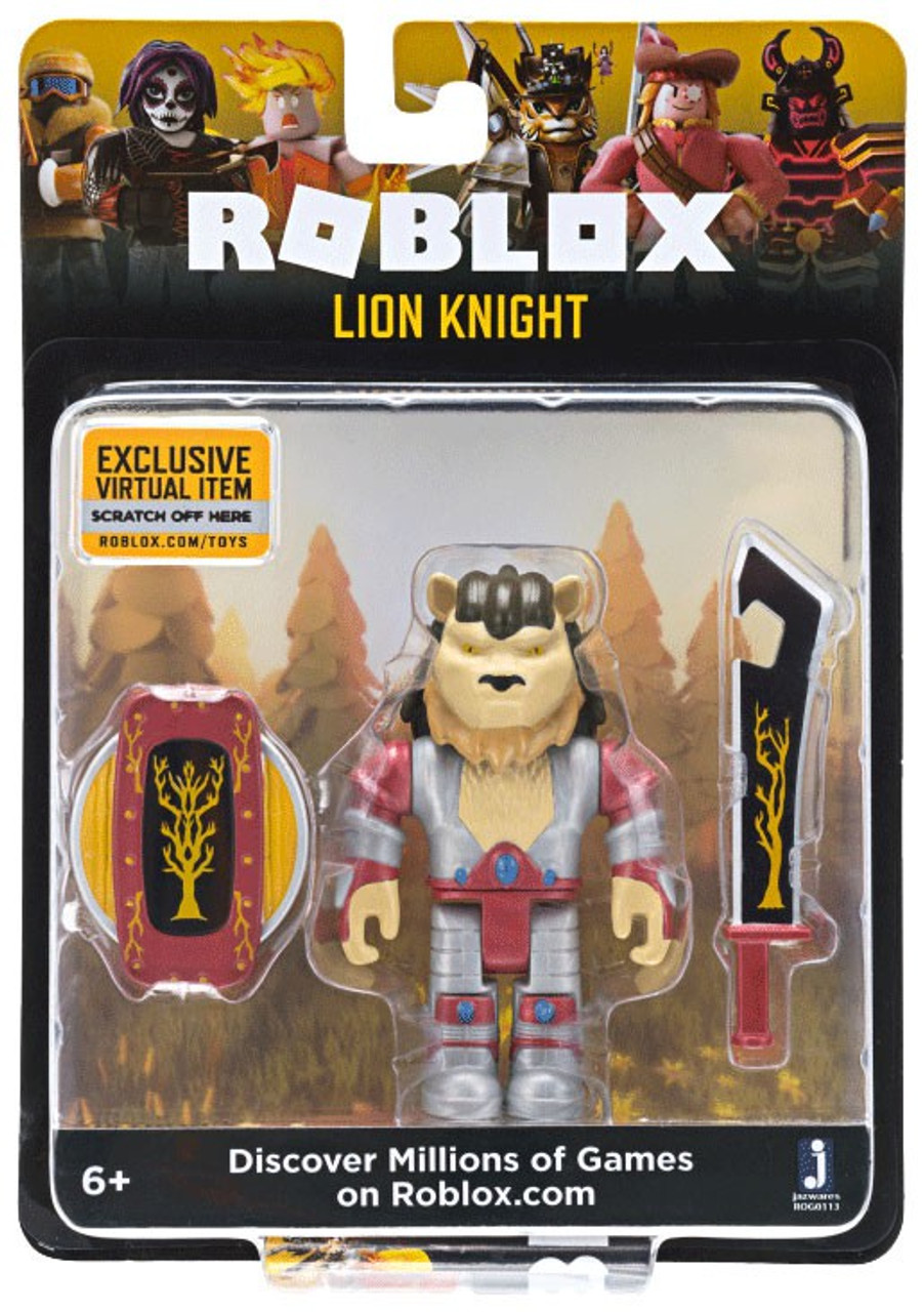 Roblox Celebrity Collection Lion Knight 3 Action Figure Jazwares Toywiz - action figures tv movie video games roblox celebrity