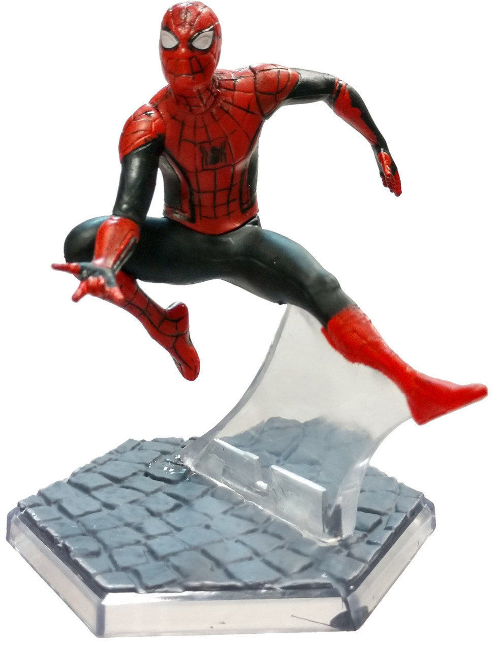 Disney Marvel Spider Man Far From Home Spider Man 3 Pvc Figure Upgraded Suit Loose Toywiz - spider man far from home roblox