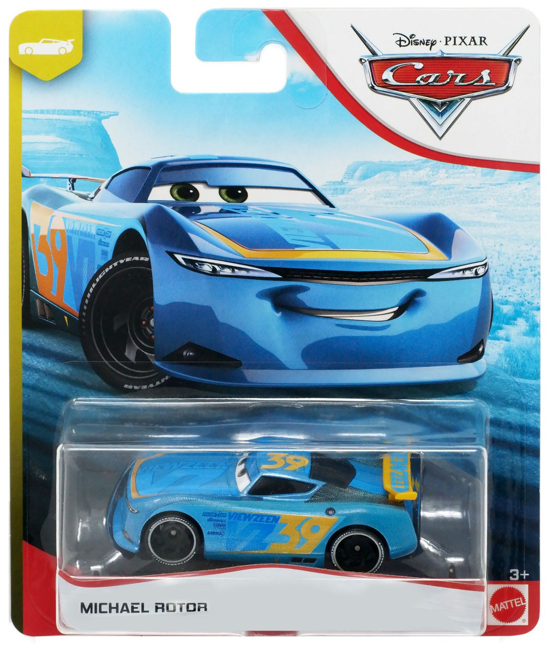 Disney Pixar Cars Cars 3 NextGen Piston Cup Racers Michael Rotor