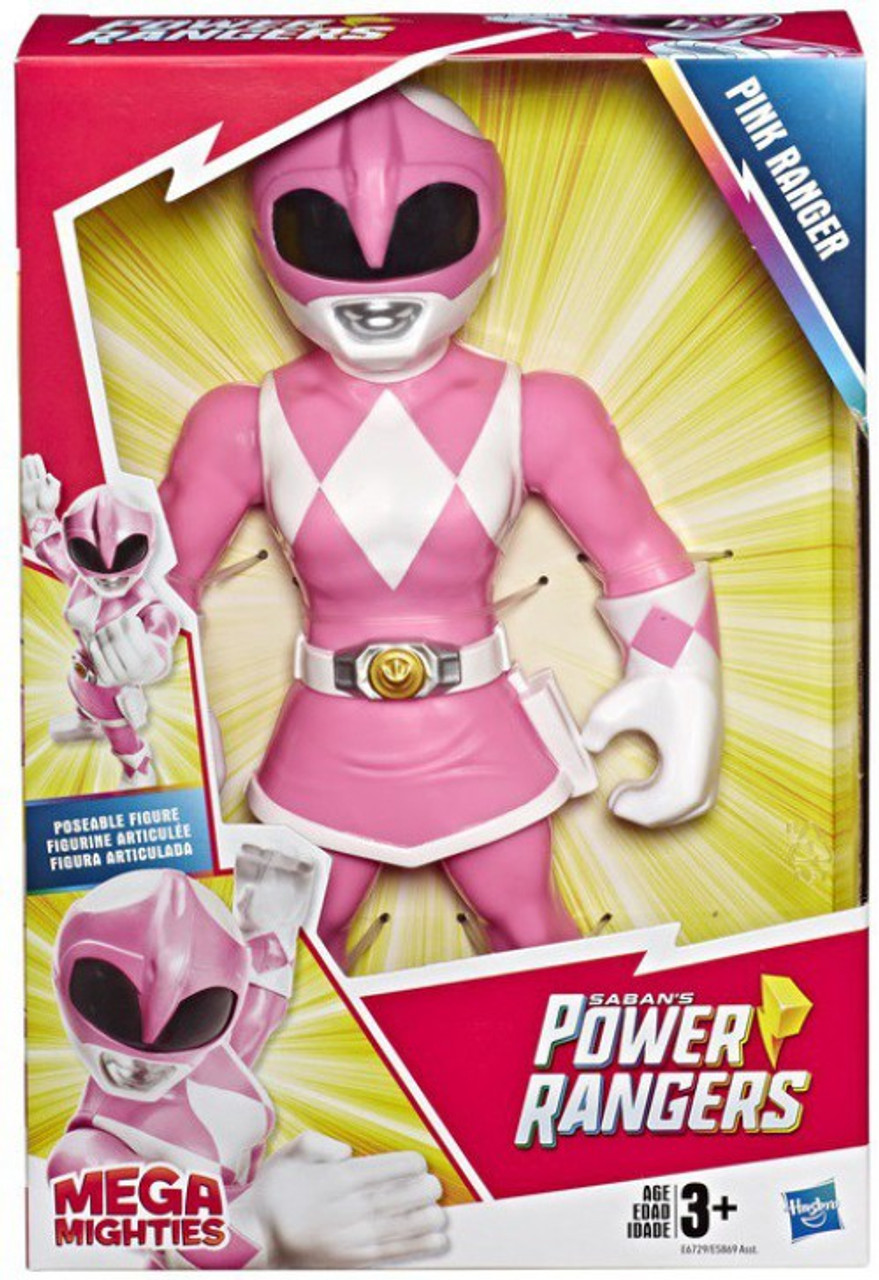 pink power ranger figure