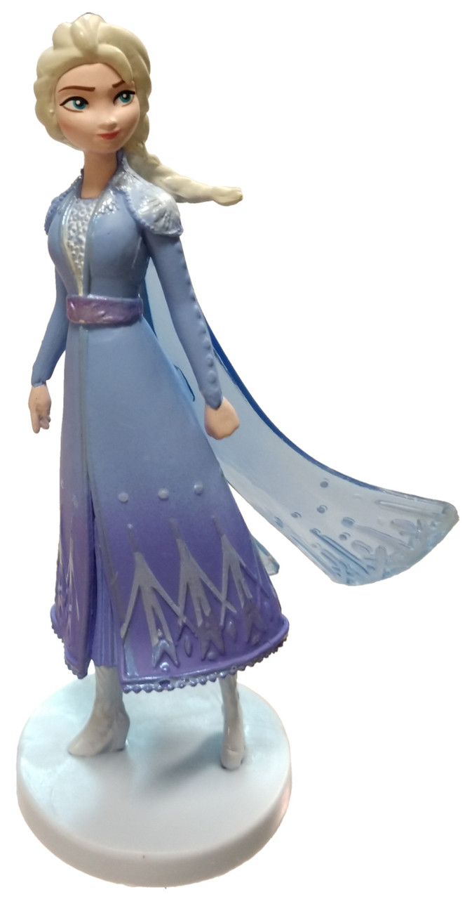 Disney Frozen 2 Elsa 4 Pvc Figure Blue Dress Loose Toywiz