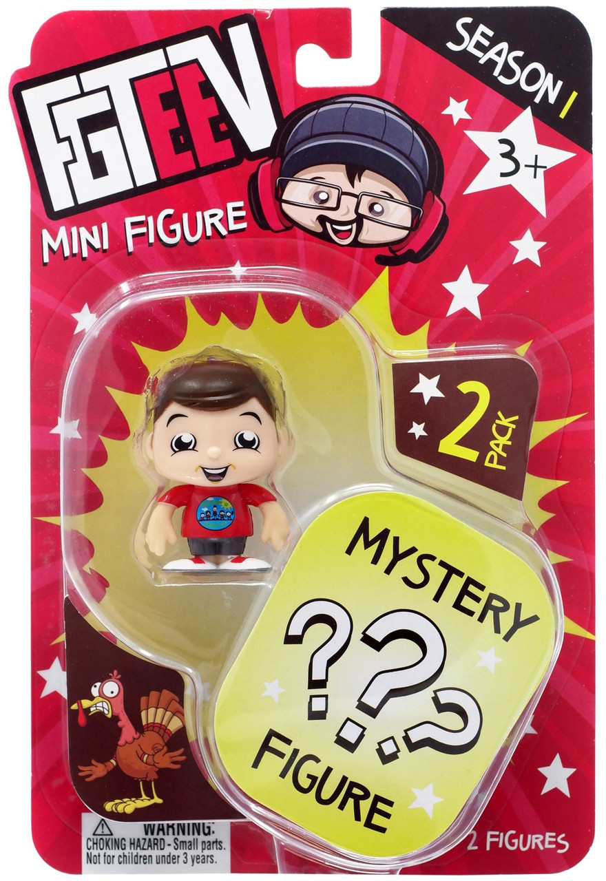 Fgteev Season 1 Shawn Mystery Action Figure 2 Pack Bonkers Toy Co Toywiz - new roblox fgteev the family game t shirts for girls kids robot t shir kids outfits boys t shirts cartoon tops