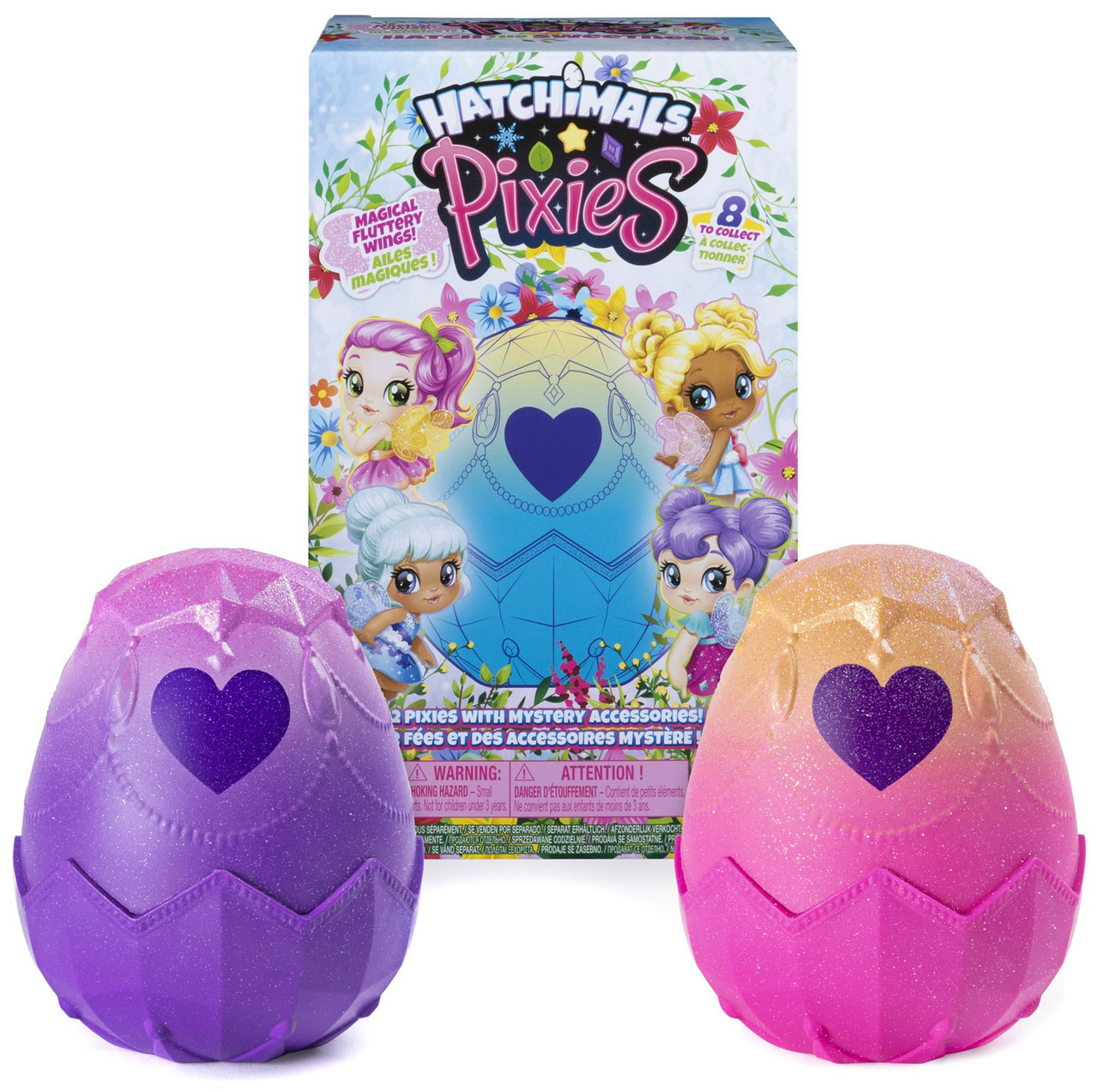 Hatchimals Pixies Season 6 Season 6 Mystery 2 Pack Spin Master Toywiz - how to get the pixie unicorn egg roblox