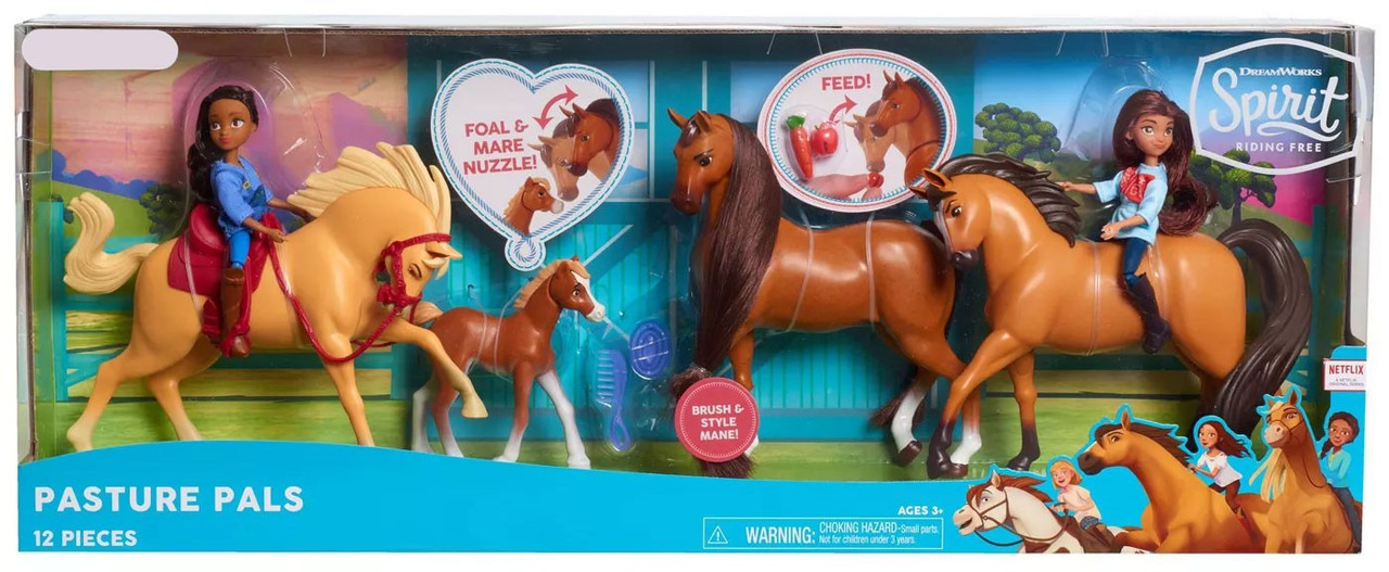 spirit riding free horse set