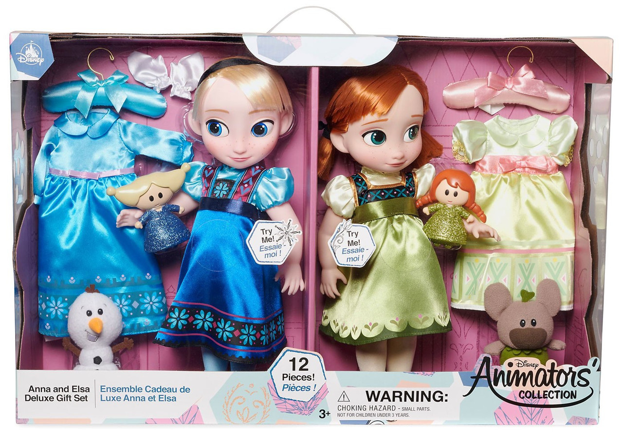 anna and elsa doll set