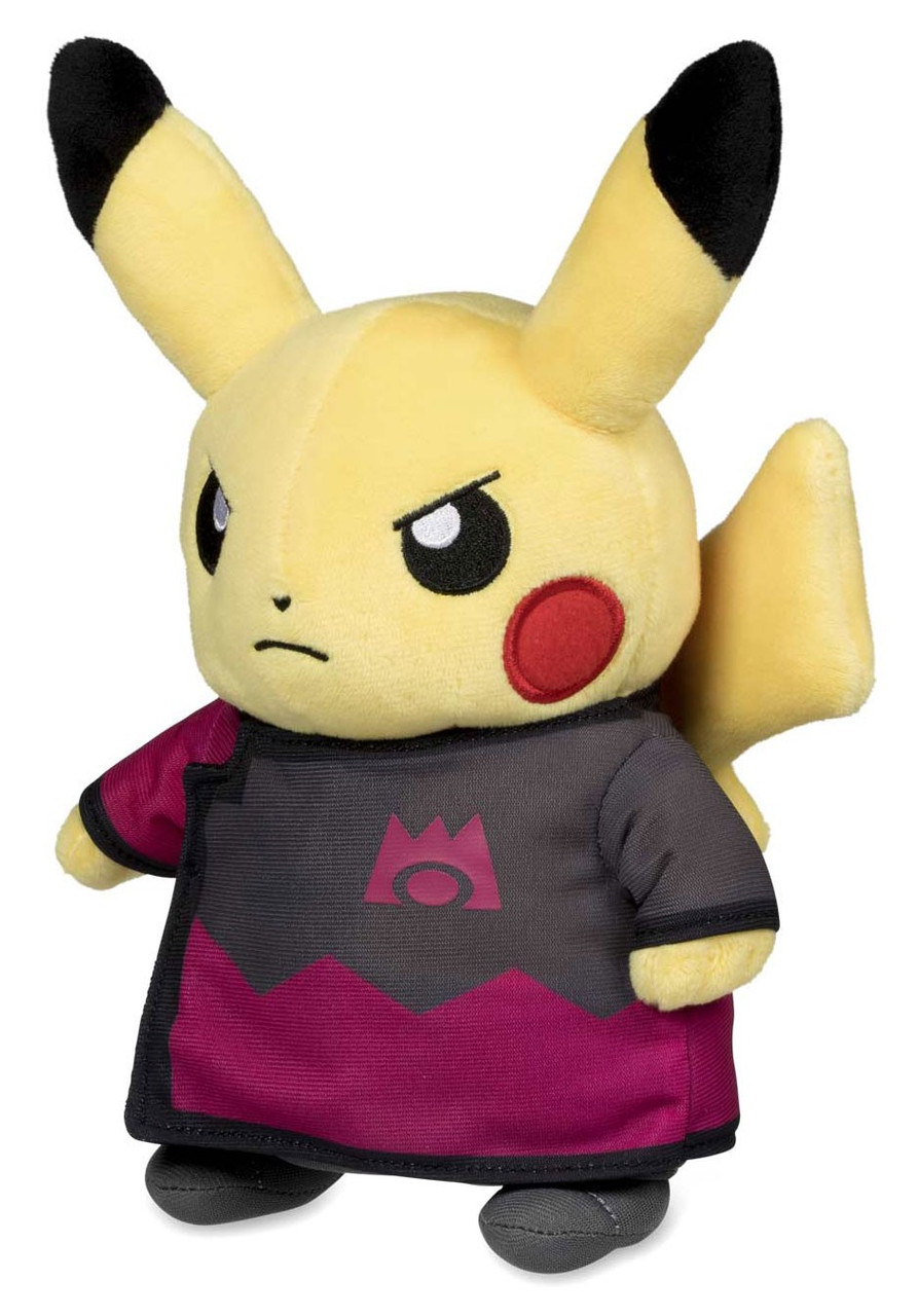 Pokemon Boss Costume Collection Team Magma Maxie Pikachu Exclusive 8 Plush The Pokemon Company International Toywiz - pikachu clothes girl roblox code