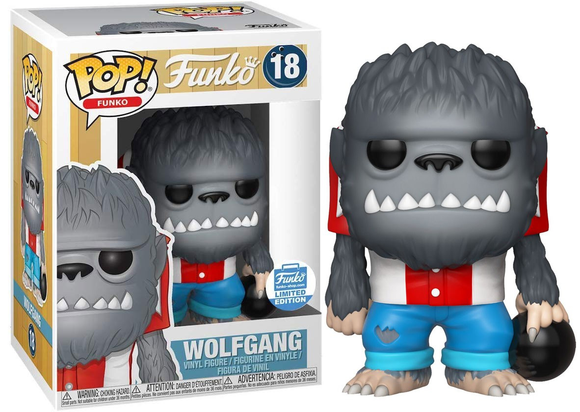 Funko Spastik Plastik POP Funko Wolfgang Exclusive Vinyl Figure 18