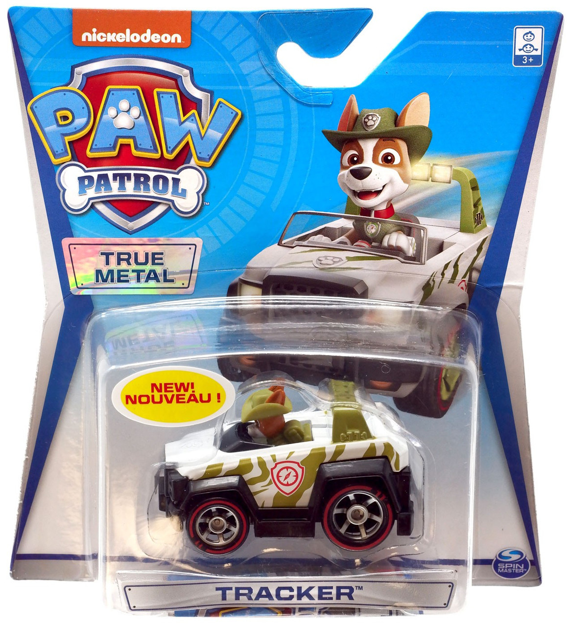 paw patrol tracker car