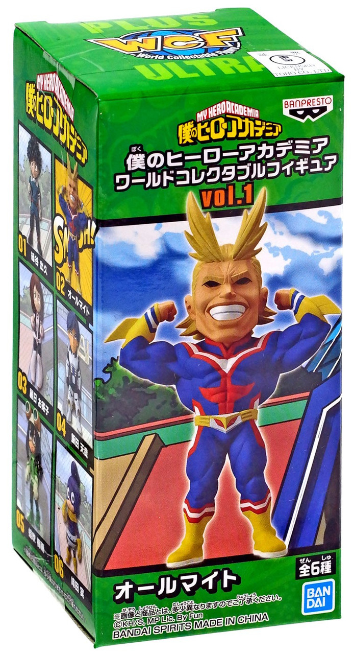 My Hero Academia Wcf World Collectable Figure All Might 2 8 Mini Pvc Figure Vol 1 Banpresto Toywiz