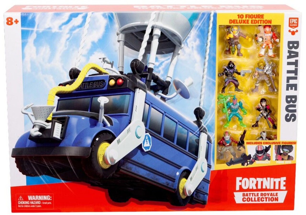 Fortnite Epic Games Battle Royale Collection Battle Bus 2 Playset 10 Figure Deluxe Edition Moose Toys Toywiz - fortnite epic games battle royale how to code the battle bus roblox studio Fortnite Epic Games Battle Royale Collection Battle Bus 2 Playset 10 Figure Deluxe Edition Moose Toys Toywiz - how to code the battle bus roblox studio