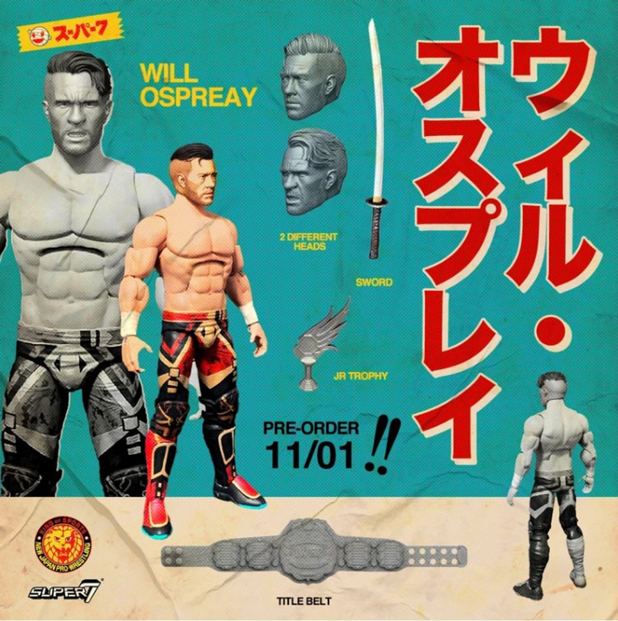 new japan pro wrestling action figures