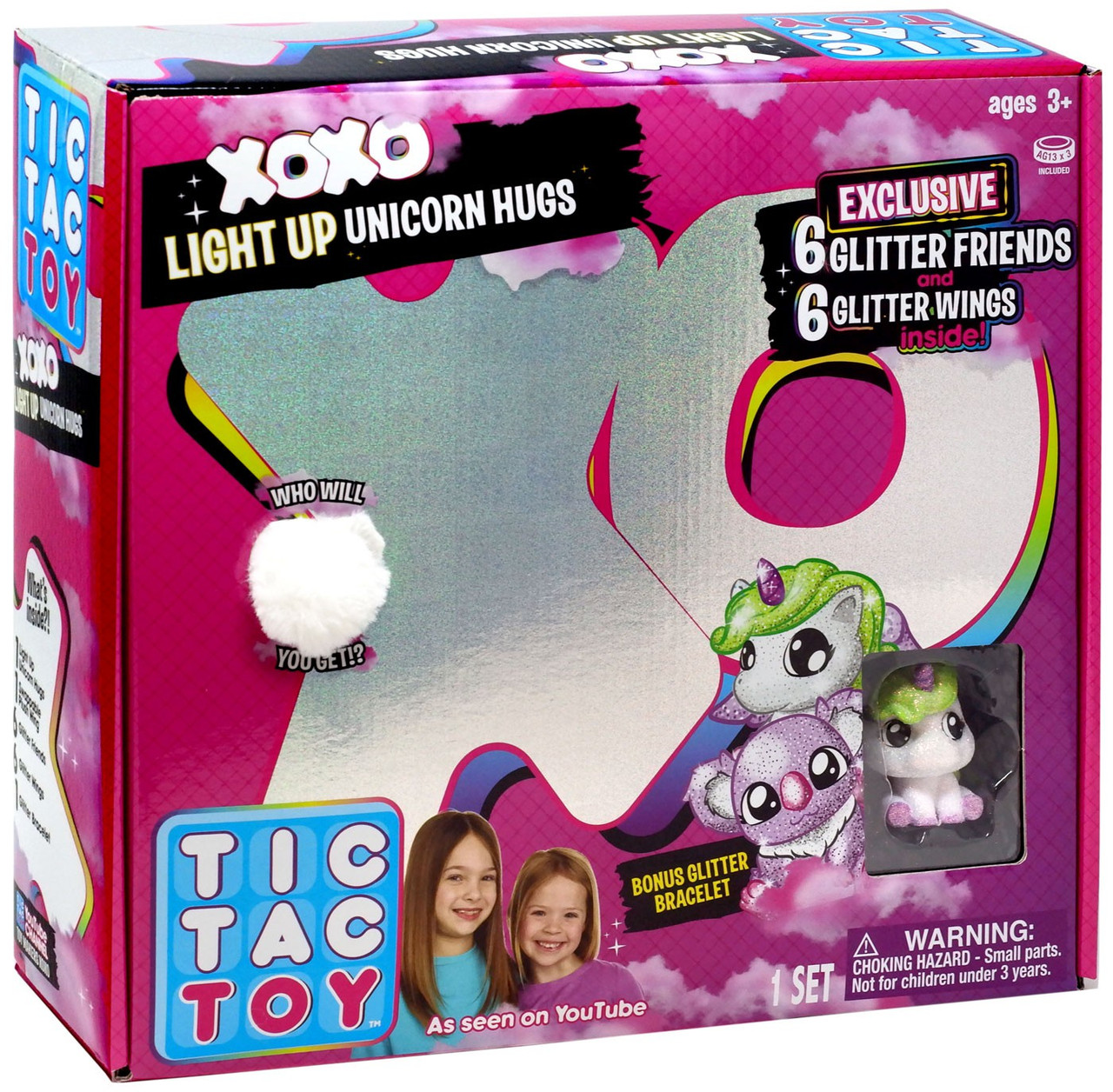 Tic Tac Toy Xoxo Light Up Unicorn Hugs Mystery Set White Blip Toys Toywiz - unicorn roblox toys