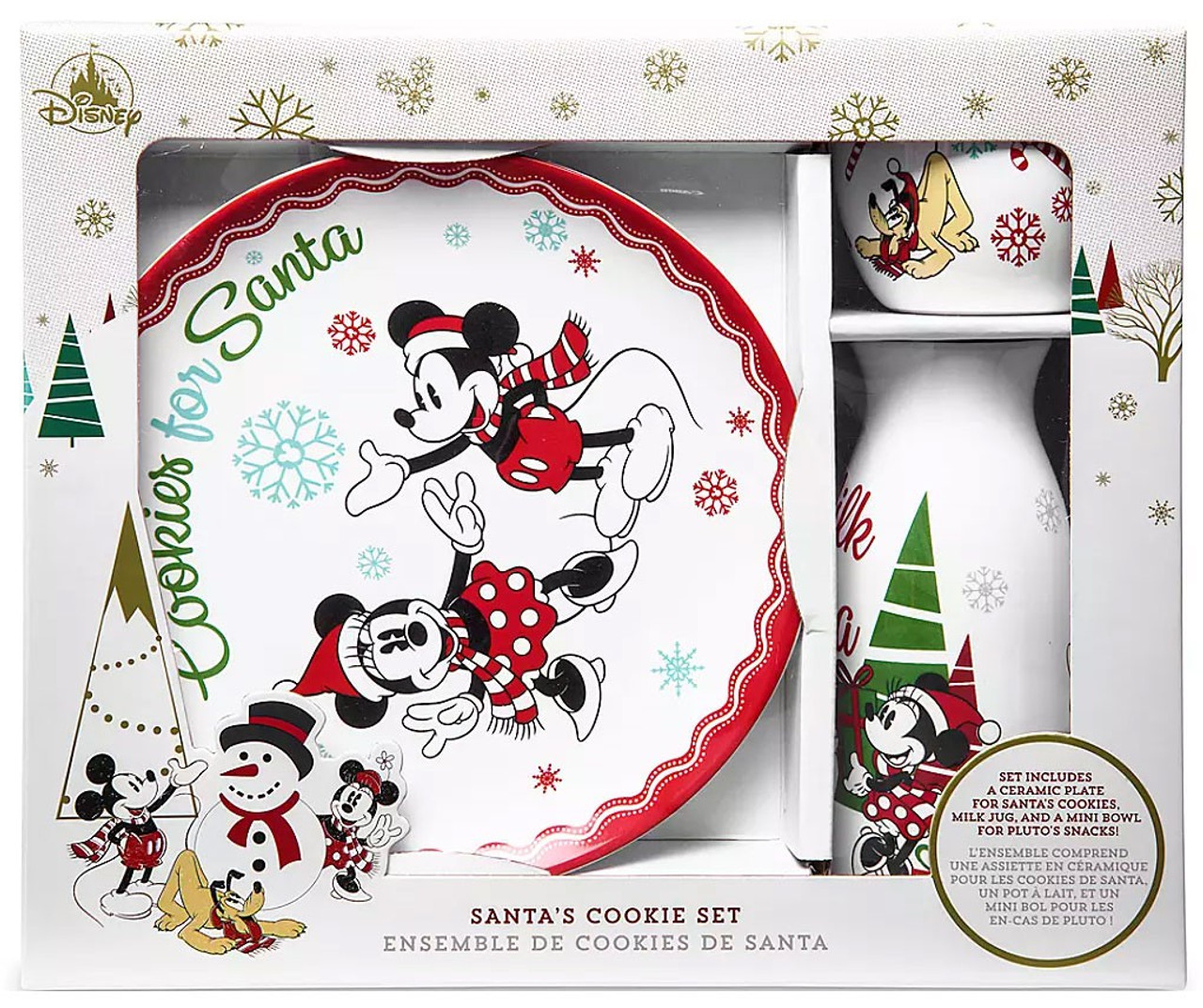 Disney Mickey Mouse Friends 19 Holiday Santas Cookie Set Exclusive Playset Toywiz