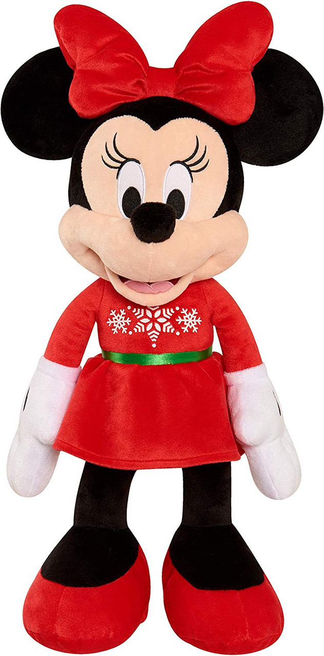 minnie mouse holiday plush