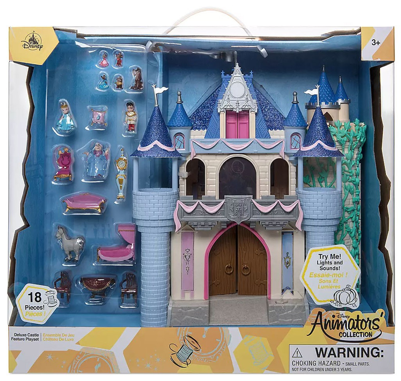 deluxe castle surprise feature playset